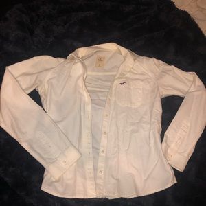 Hollister button down top